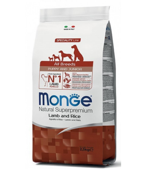 Monge Dog Speciality Puppy & Junior 2,5кг Monge Dog Speciality Puppy & Junior 2,5кг