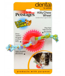 Petstages игрушка Dental "Орка колесико" для кошек