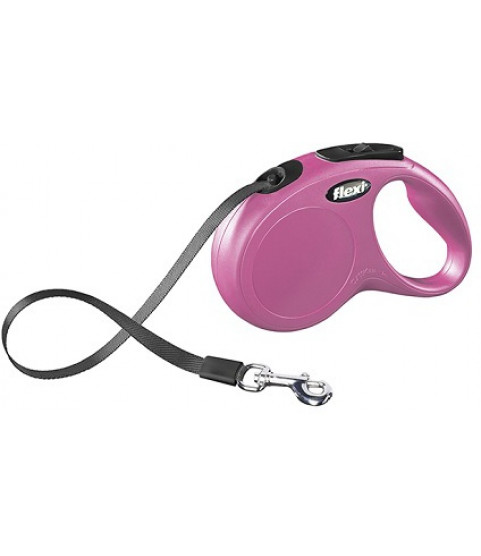 Flexi рулетка New Classic для собак до 15 кг (5 м лента) Flexi рулетка New Classic для собак до 15 кг (5 м лента)
