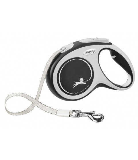 Flexi рулетка New Line Comfort L до 60 кг (5 м лента) Flexi рулетка New Line Comfort L до 60 кг (5 м лента)